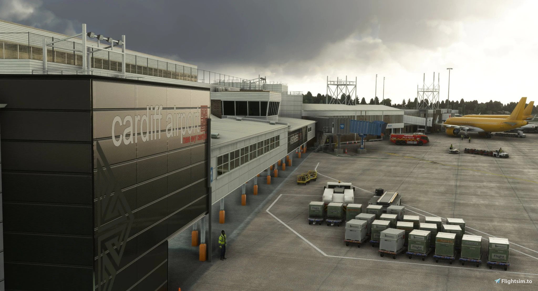 GSX Profile - Cardiff Airport EGFF (UK2000) - Image 1