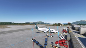 GSX profile - Ålesund Airport ENAL (ORBX) thumbnail 2