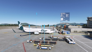 GSX profile - Ålesund Airport ENAL (ORBX) thumbnail 3