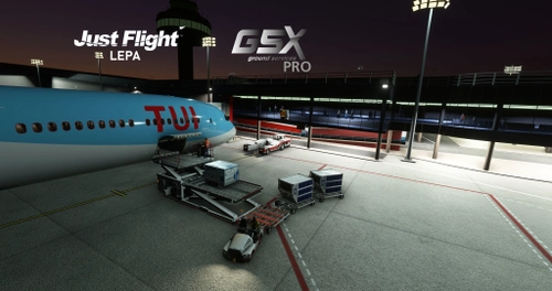 GSX Profile for justflight LEPA
