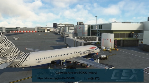 GSX Profile - 	Gatwick Airport EGKK (ORIGAMI/mkvy)