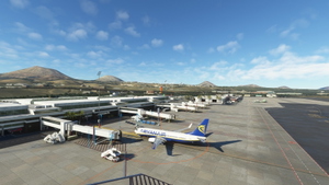 GSX profile - Lanzarote Airport GCRR (Justflight) thumbnail 4