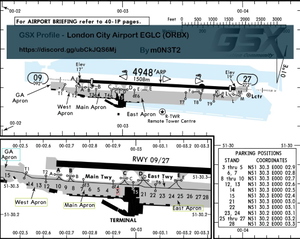 GSX Profile - 	London City Airport EGLC (ORBX) thumbnail 3