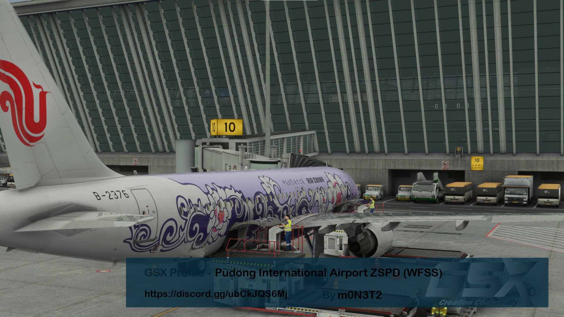 GSX Profile - Pudong International Airport ZSPD (WFScenery Studio) - Image 1