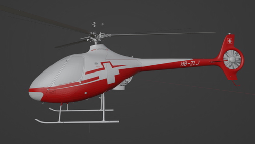 Guimbal cabri-g2 Swiss Helicopter - HB-ZLJ