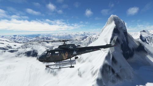 H-125 Aerojet Hélicoptere /Héliclub de  Franche Comté