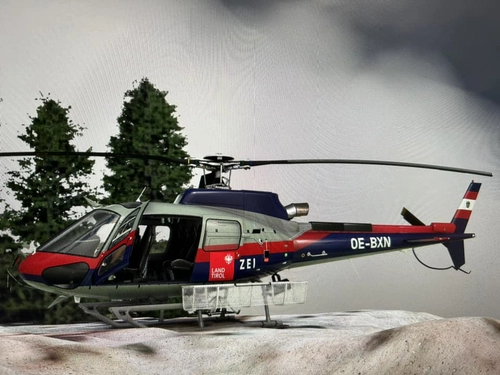 H125 CowanSim Flugpolizei Austria