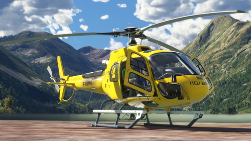 H125 F-HMFA HELI BEARN