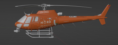 h125-LN-OWD Nord Helikopter  CIV VARIANTE