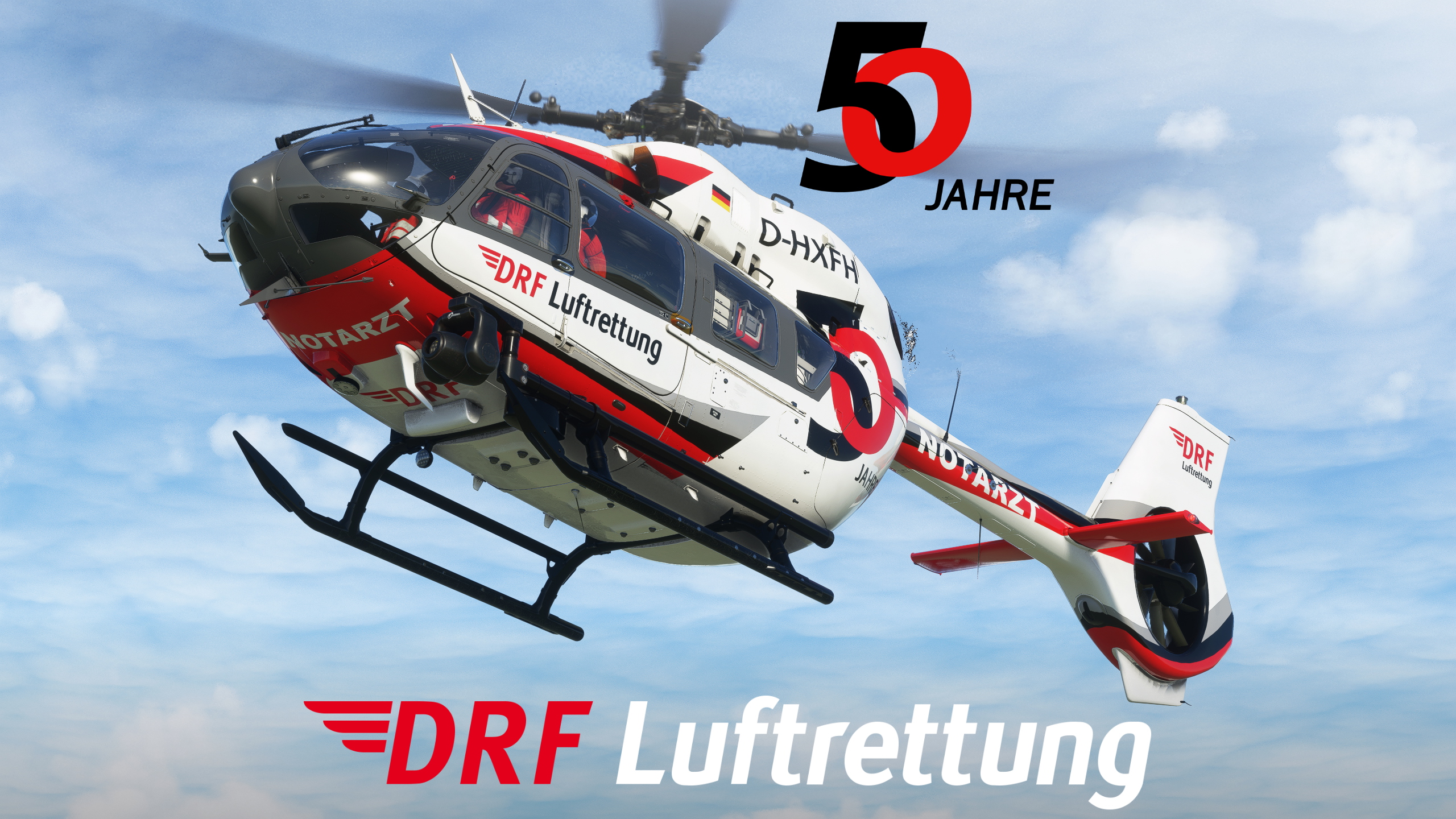 H145 - DRF - D-HXFH - 50 Jahre - Image 1