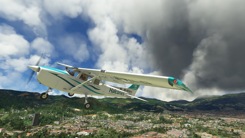 HALCONES Aviation School - Asobo C172 G1000 and Classic Version
