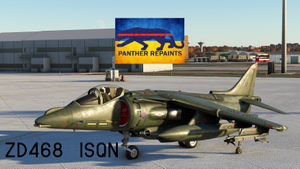 Harrier GR9 ZD468 Royal Air Force, 1 Sqn. thumbnail 1