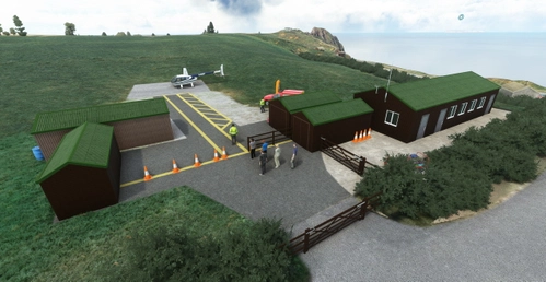 Hartland Heliport - North Devon