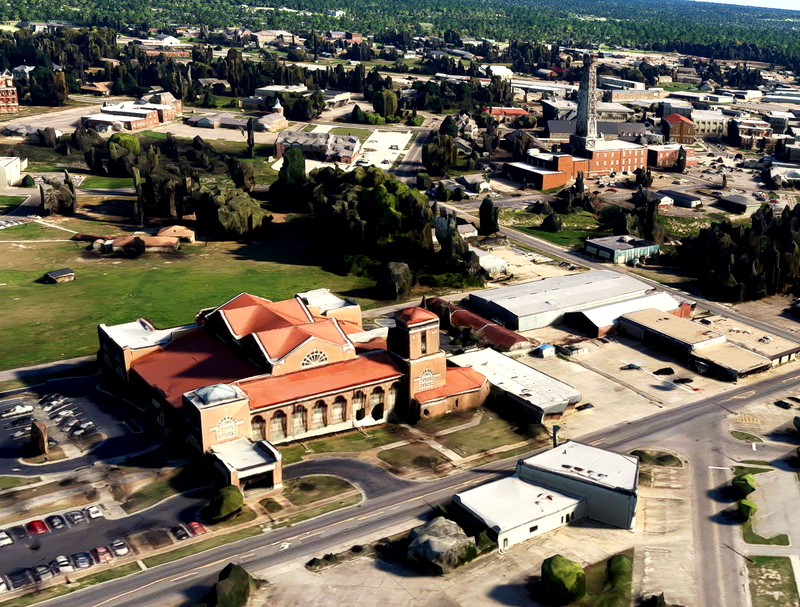 Hattiesburg MS USA for Microsoft Flight Simulator MSFS