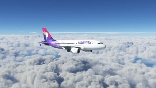 Hawaiian Airlines Fictional A319 Livery - 8K