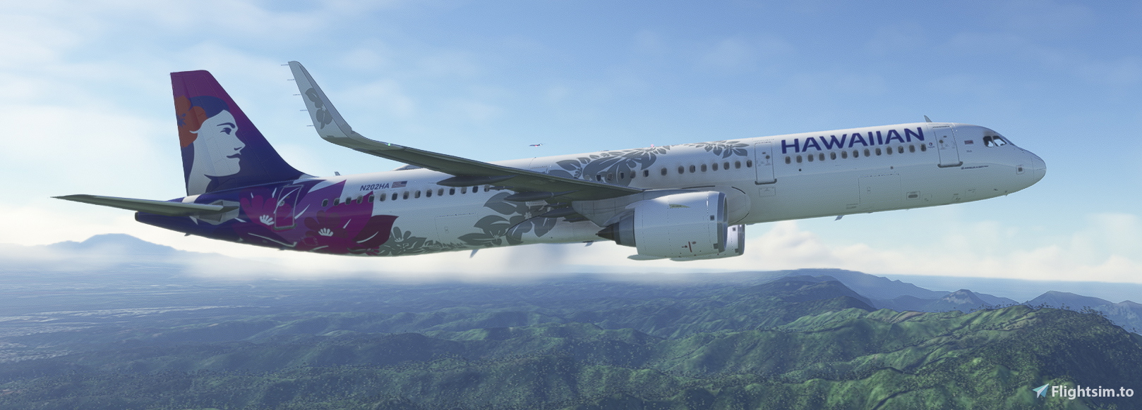 HAWAIIAN AIRLINES N202HA - LatinVFR A321neo PW - Aircraft Liveries