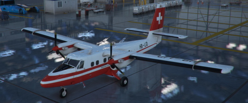 de Havilland Canada DHC-6-300 Wheels Pax HB-LID 