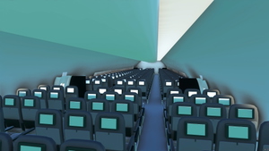 Headwind A330-900neo - MODELLED CABIN / INTERIOR (DEVELOPMENT VERSION A339) thumbnail 5