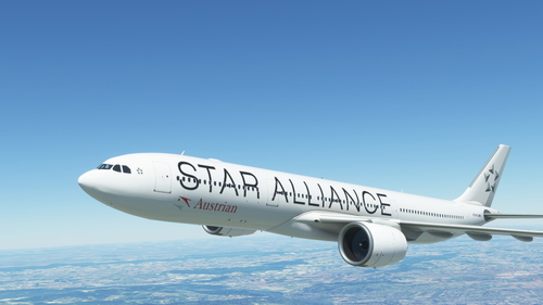 [DISCONTINUED] - Headwind A330-900neo Austrian Airlines Star Alliance with & without mask 8K