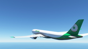 Headwind A330-900neo EVA Air & old livery with & without mask 8K thumbnail 19