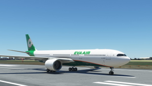 Headwind A330-900neo EVA Air & old livery with & without mask 8K thumbnail 5