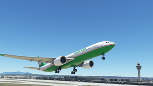 Headwind A330-900neo EVA Air & old livery with & without mask 8K thumbnail 10