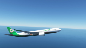 Headwind A330-900neo EVA Air & old livery with & without mask 8K thumbnail 13