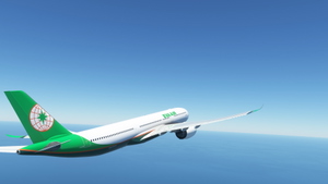 Headwind A330-900neo EVA Air & old livery with & without mask 8K thumbnail 22