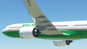 Headwind A330-900neo EVA Air & old livery with & without mask 8K thumbnail 12