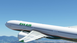 Headwind A330-900neo EVA Air & old livery with & without mask 8K thumbnail 1