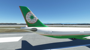 Headwind A330-900neo EVA Air & old livery with & without mask 8K thumbnail 8