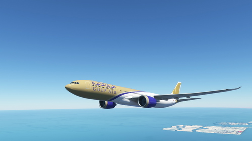 [DISCONTINUED] - Headwind A330-900neo Gulf Air Old Livery with & without mask 8K