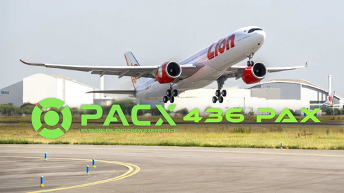 Headwind A330-900neo Lion Air 436 PAX Config