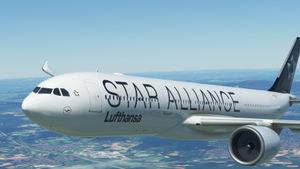 [DISCONTINUED] - Headwind A330-900neo Lufthansa Star Alliance with & without mask 8K thumbnail 1