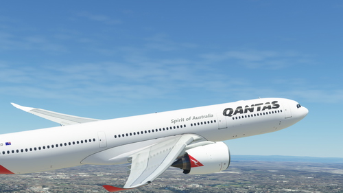 [DISCONTINUED] - Headwind A330-900neo Qantas Old Livery with & without mask 8K