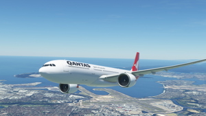 [DISCONTINUED] - Headwind A330-900neo Qantas Old Livery with & without mask 8K thumbnail 8