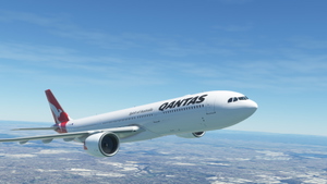 [DISCONTINUED] - Headwind A330-900neo Qantas Old Livery with & without mask 8K thumbnail 9