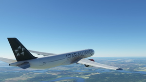 [DISCONTINUED] - Headwind A330-900neo Scandinavian Airlines Star Alliance with & without mask 8K thumbnail 10