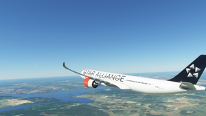 [DISCONTINUED] - Headwind A330-900neo Scandinavian Airlines Star Alliance with & without mask 8K thumbnail 9