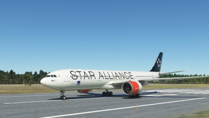 [DISCONTINUED] - Headwind A330-900neo Scandinavian Airlines Star Alliance with & without mask 8K thumbnail 3