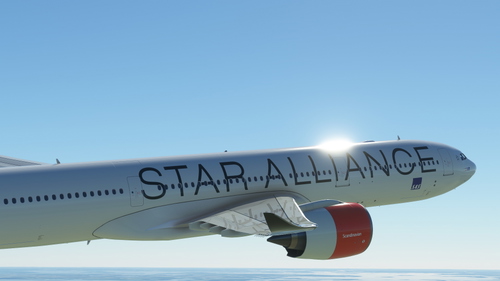 [DISCONTINUED] - Headwind A330-900neo Scandinavian Airlines Star Alliance with & without mask 8K