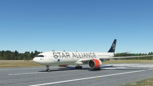 [DISCONTINUED] - Headwind A330-900neo Scandinavian Airlines Star Alliance with & without mask 8K thumbnail 4