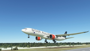 [DISCONTINUED] - Headwind A330-900neo Scandinavian Airlines Star Alliance with & without mask 8K thumbnail 6