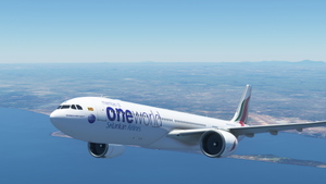 [PACK] Headwind A330-900neo Sri Lankan with old & One World liveries with & without mask 8K thumbnail 23