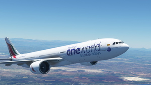 [PACK] Headwind A330-900neo Sri Lankan with old & One World liveries with & without mask 8K thumbnail 21