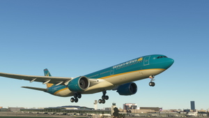 Headwind A330-900neo Vietnam Airlines with & without mask 8K thumbnail 6