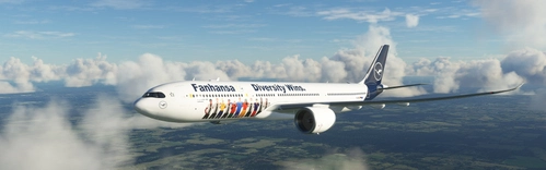 Headwind Airbus 330-900 Fanhansa Worldcup 2022