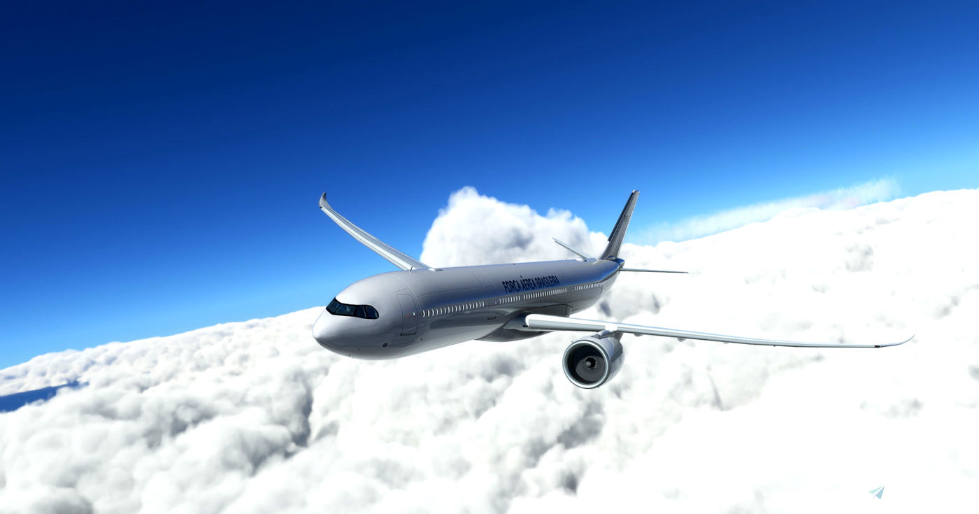 HeadWinds A330900 Brazilian Air Force 4K Textures for Microsoft Flight