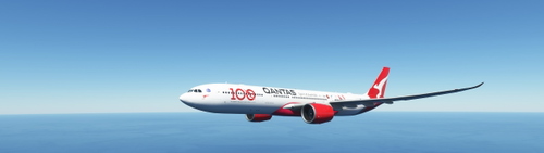 Headwinds a330-900 Qantas100 livery