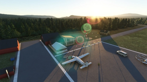 Hedlanda Airport (ESNC)
